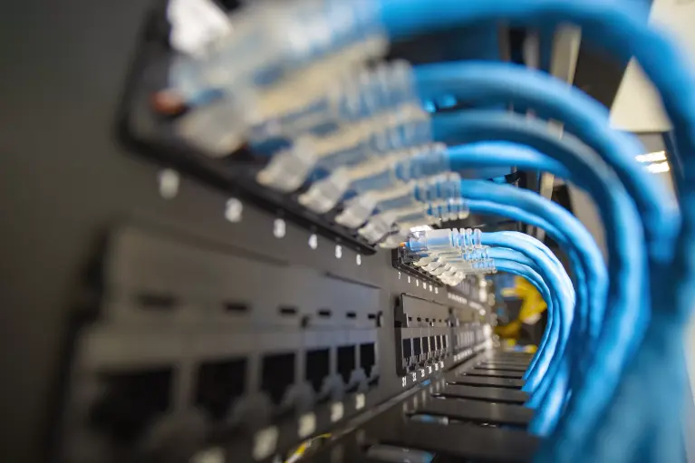 EDP technische ruimte Illustratie van de EDP-ruimte