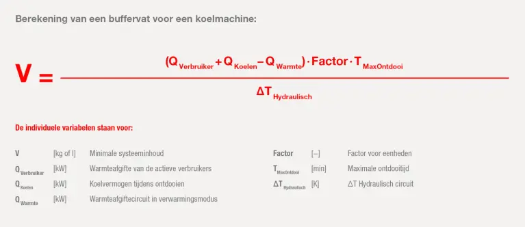 Illustratie buffertank Formule 5